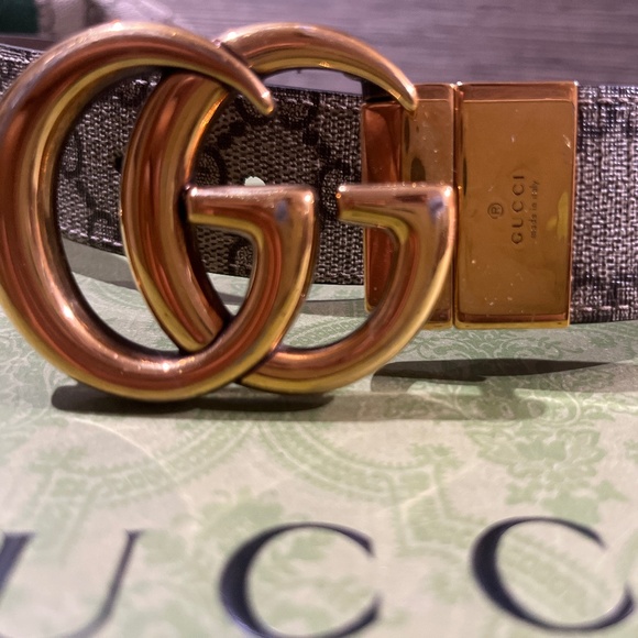 COPY - GG MARMONT REVERSIBLE BELT - Picture 1 of 4